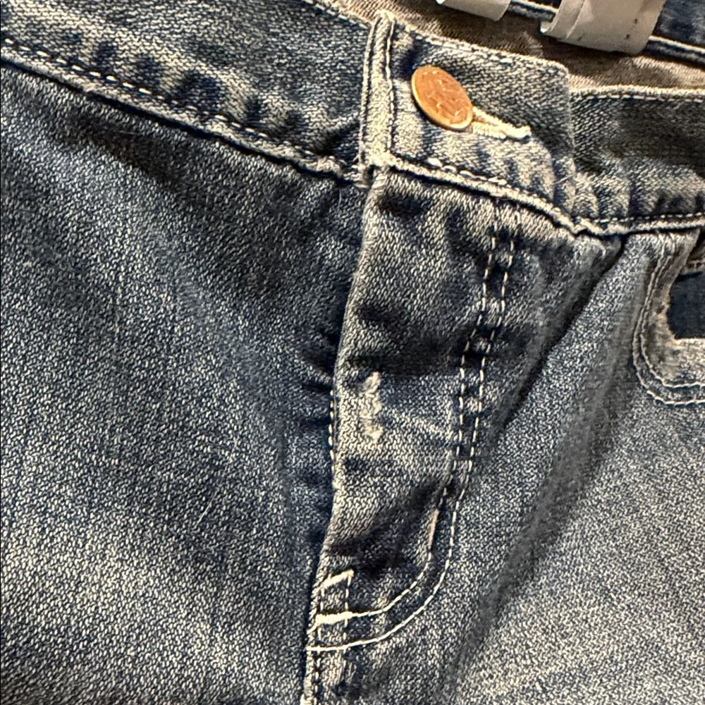 Cruel Girl Dark Wash Straight Leg Jeans 13 XLong - Picture 5 of 6